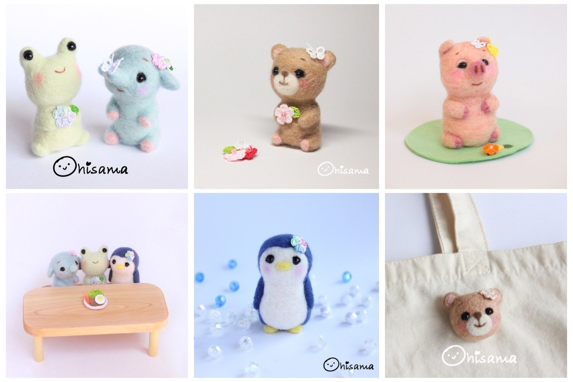海外並行輸入正規品 オリジナルを作って羊毛フェルト作家として活動するまで｜やこ 羊毛フェルト