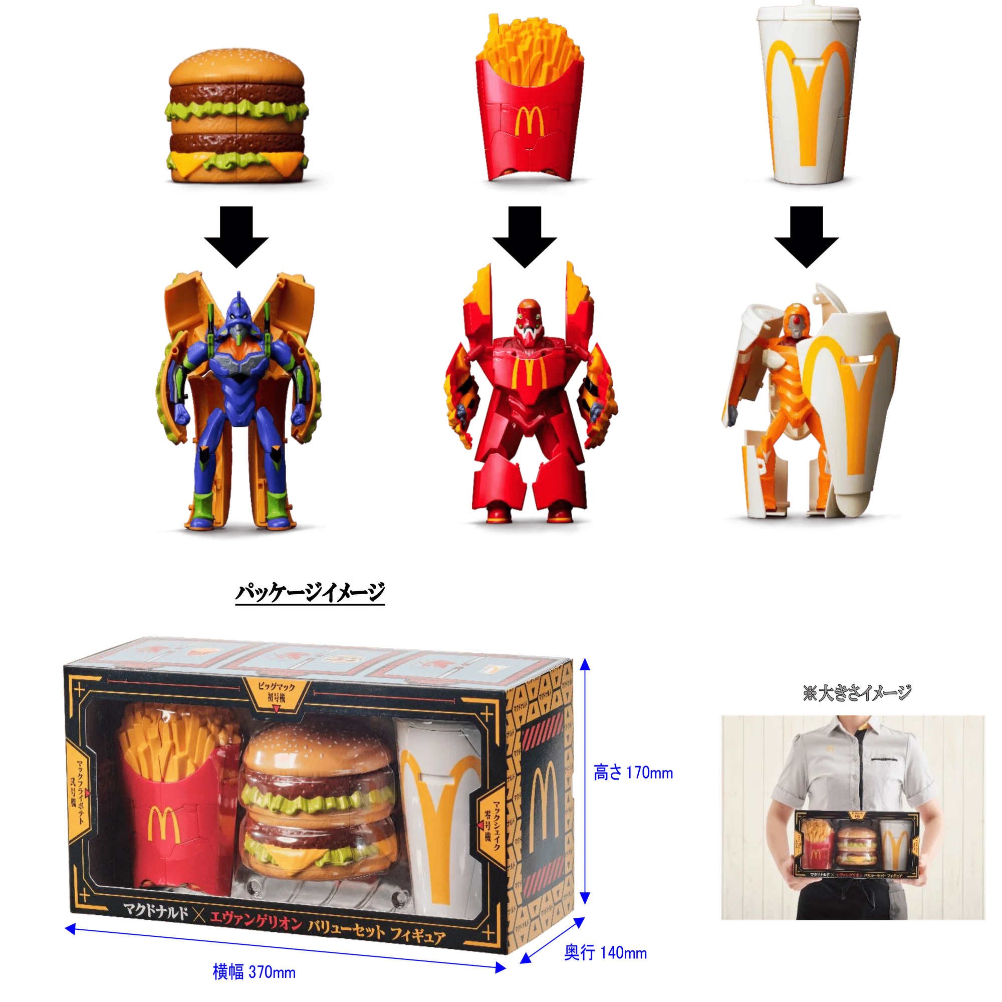 さすがにやりすぎ マクドナルドのエヴァンゲリオンコラボ｜一ノ口二山
