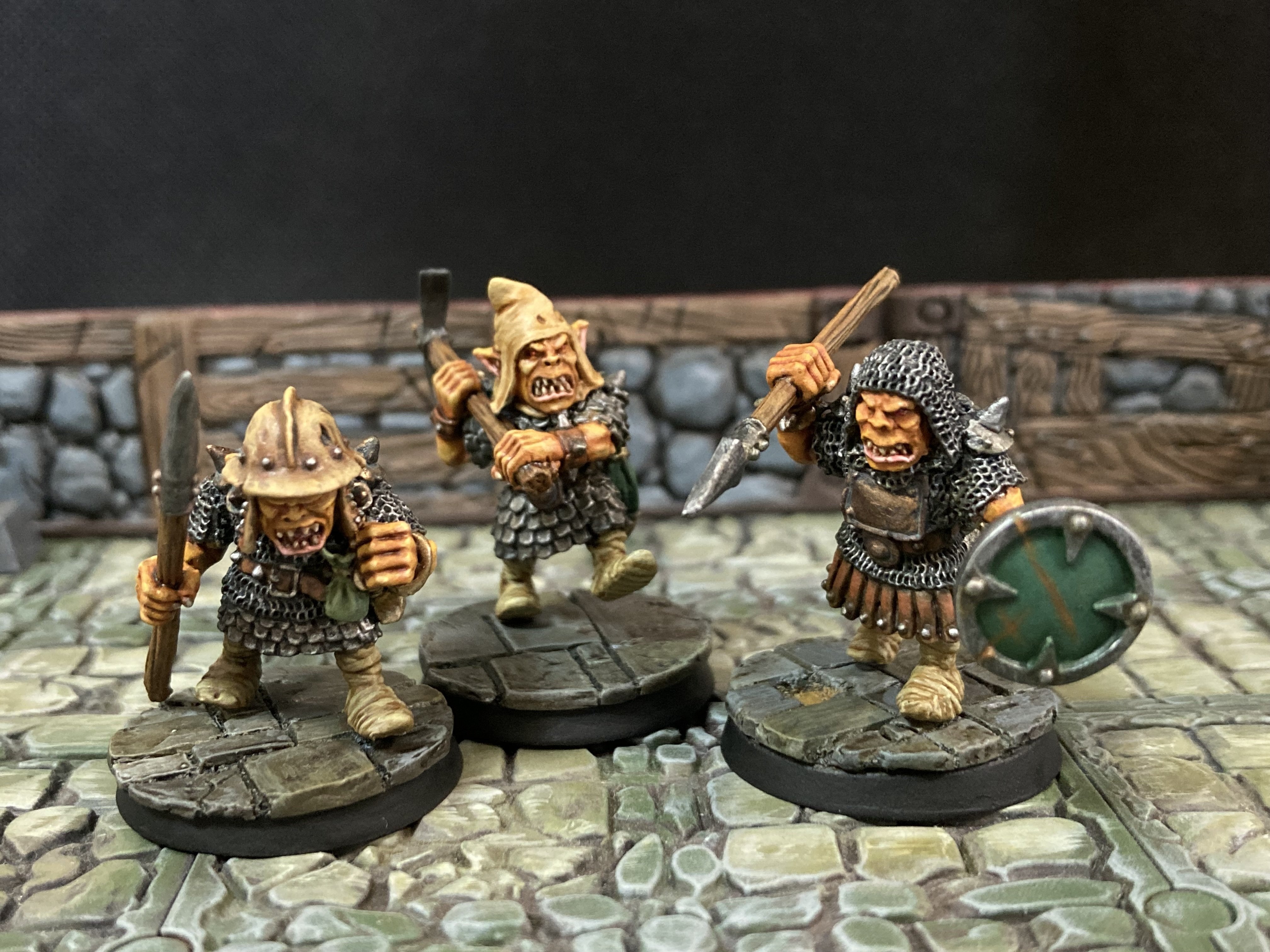 ドラゴン　ミニチュアフード 大ゴブリンの工兵たち（ドラゴンベイト・ミニチュア）｜きしみつ