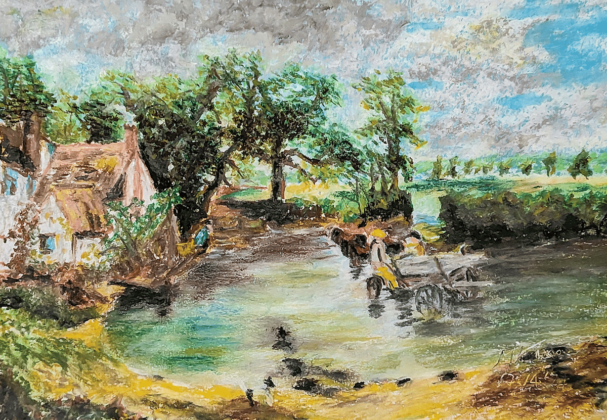 画家の心 美の追求 第90回「ジョン・コンスタブル『乾草の車