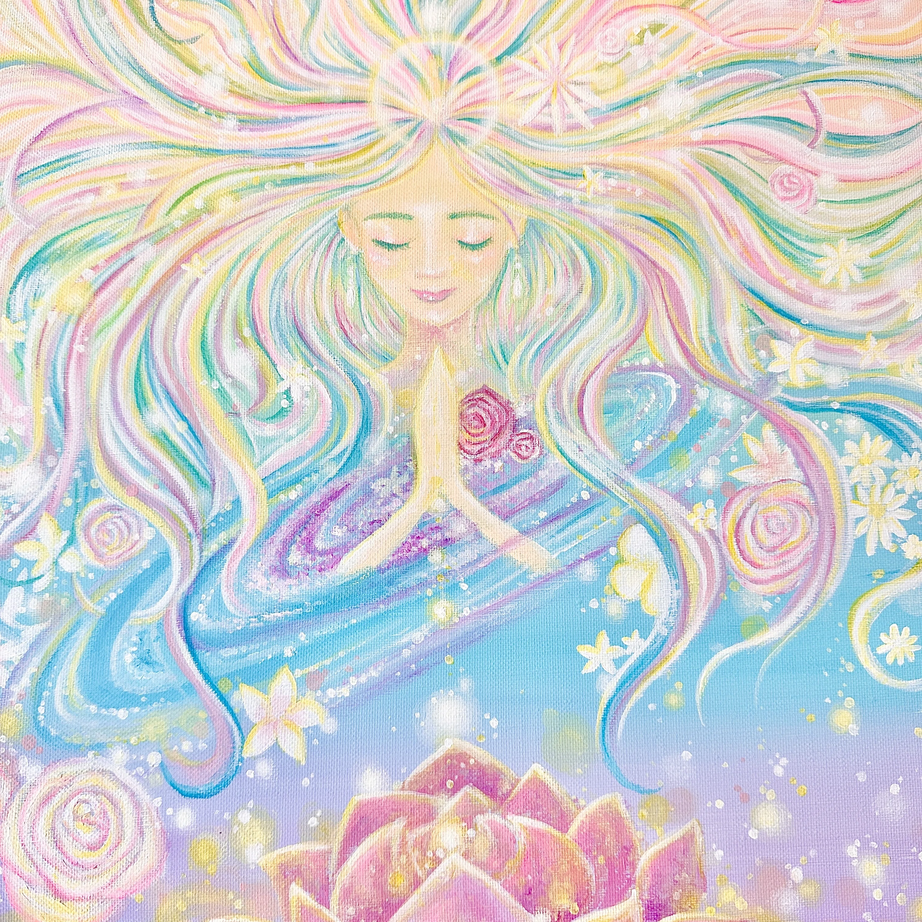 新作”祈り”｜Remi Kubotera/画家、アーティスト👩‍🎨