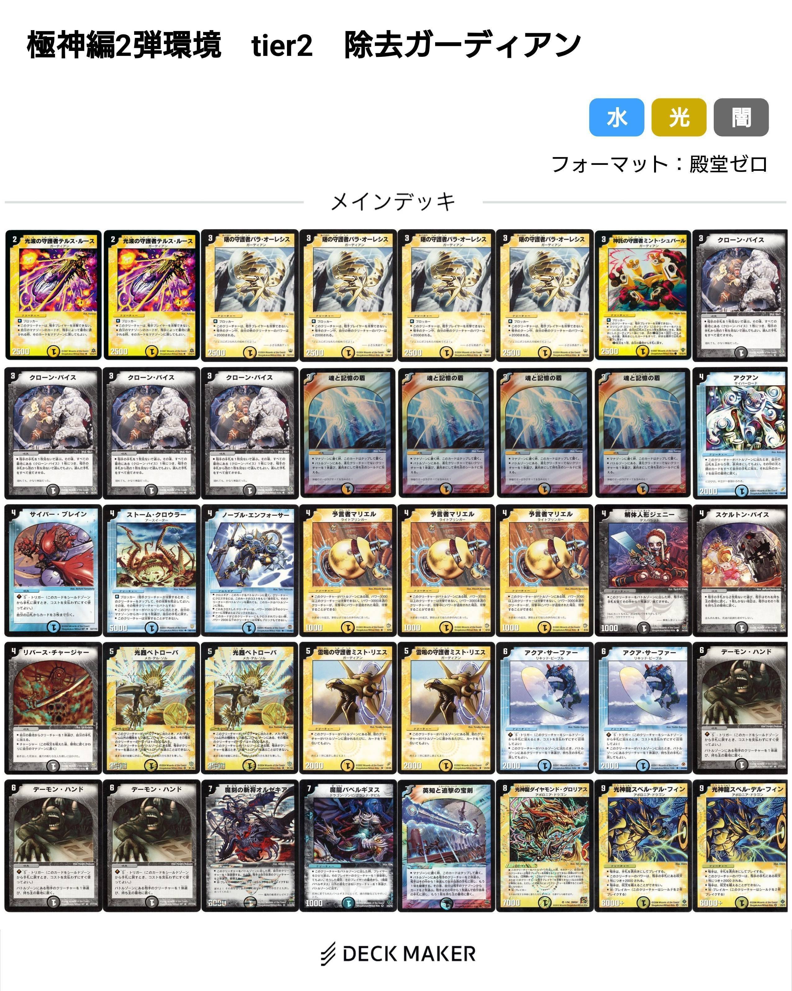 牙バジュラズ(極神編環境) 牙バジュラズ(極神編環境) 極神編環境デッキまとめ【デュエマ