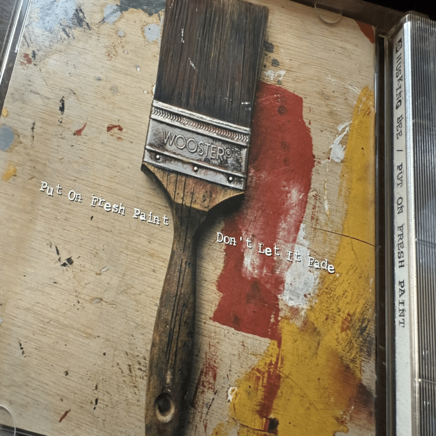 Husking Bee Put On Fresh Paint サイン入りレコード PUT ON FRESH