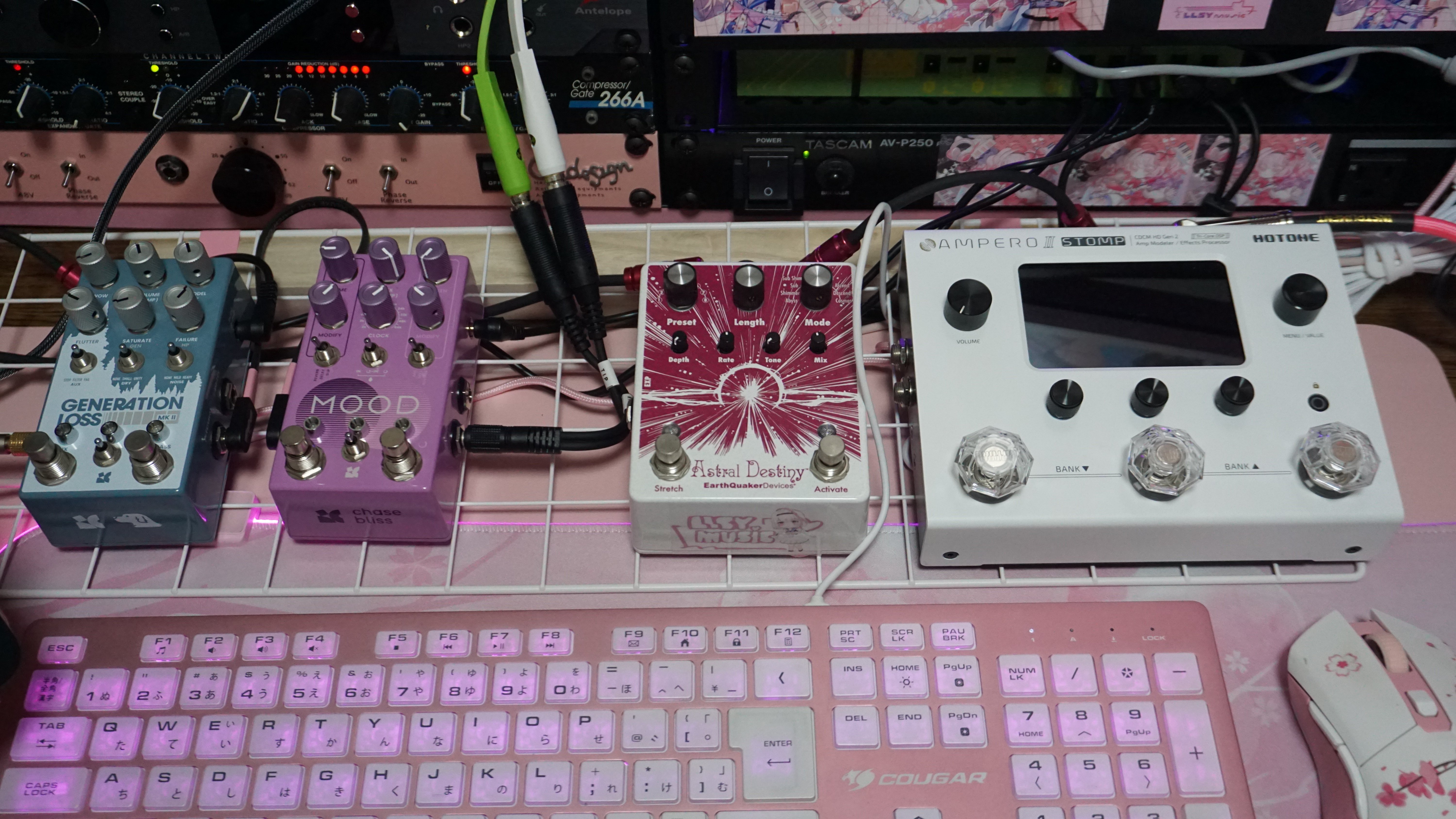 DTMデスクを買ってみたよ！【最強の姫デスクをつくる
