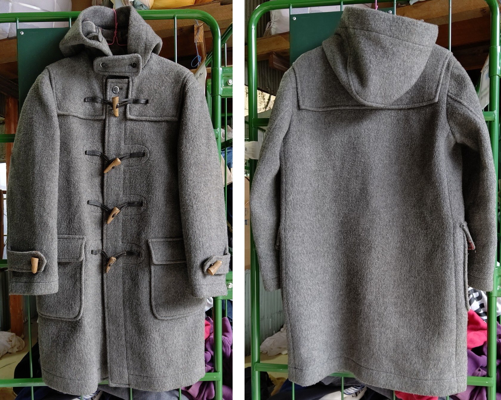 VAN・JACの🧥ダッフルコートをレスキューした VAN・JACの🧥ダッフルコートをレスキューした