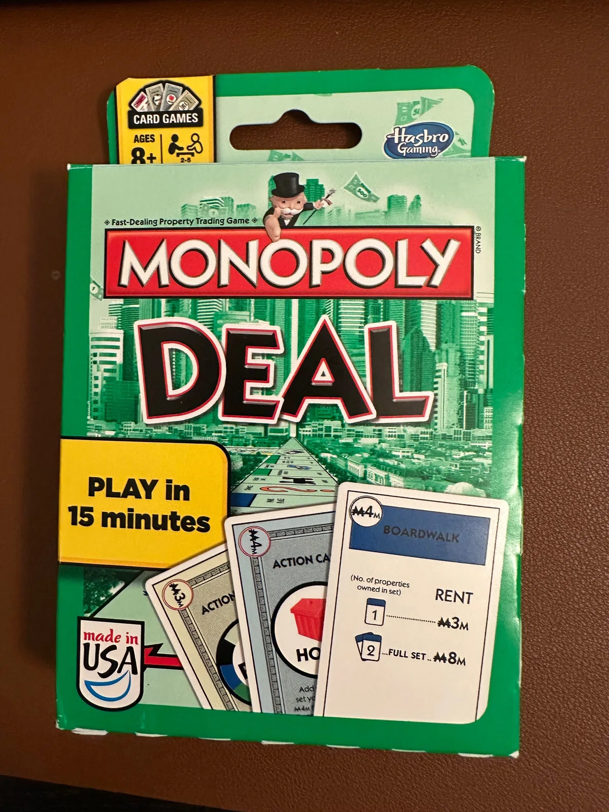 大人も子どもも楽しめるおもしろいカードゲームを見つけた！モノポリー 