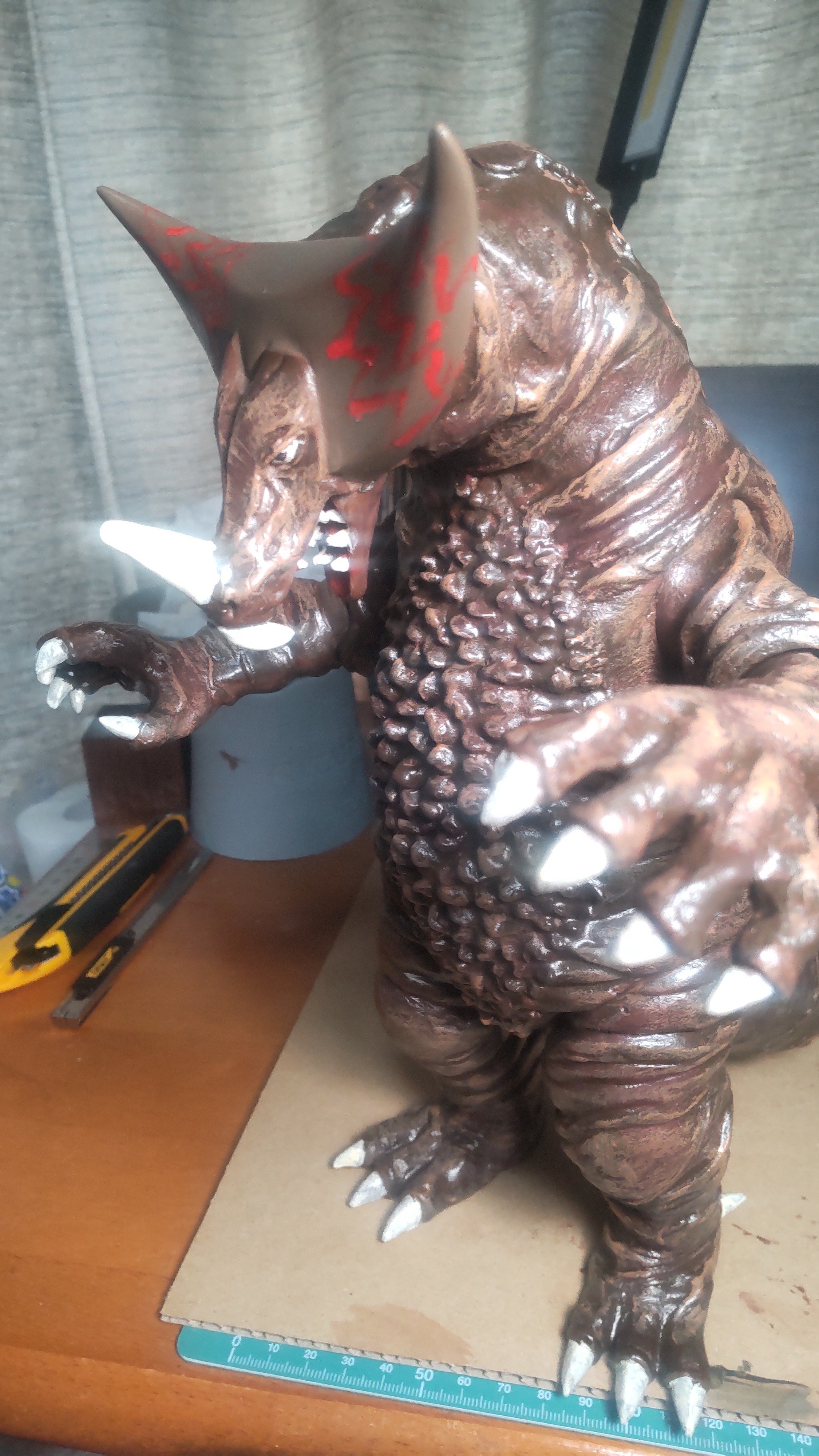 ビリケン商会 ゴモラ ガレージキット塗装済フィギュア ウルトラ