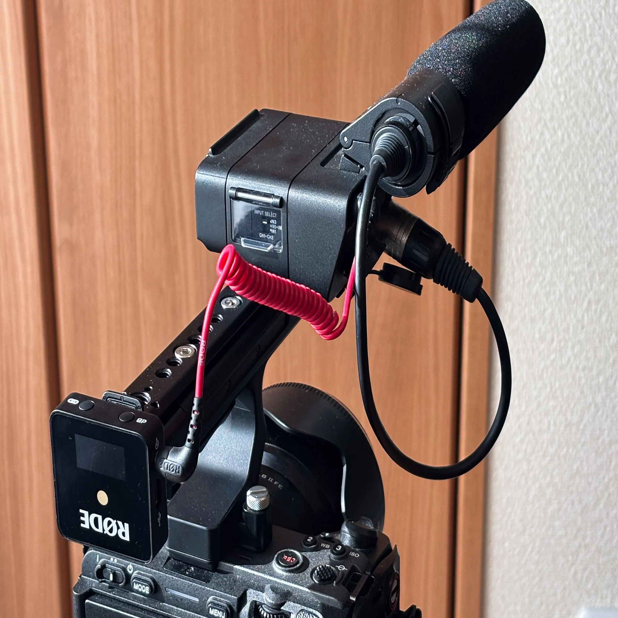 インタビュー用ハンドマイクとガンマイクをFX3で同録｜菅野 祐樹 