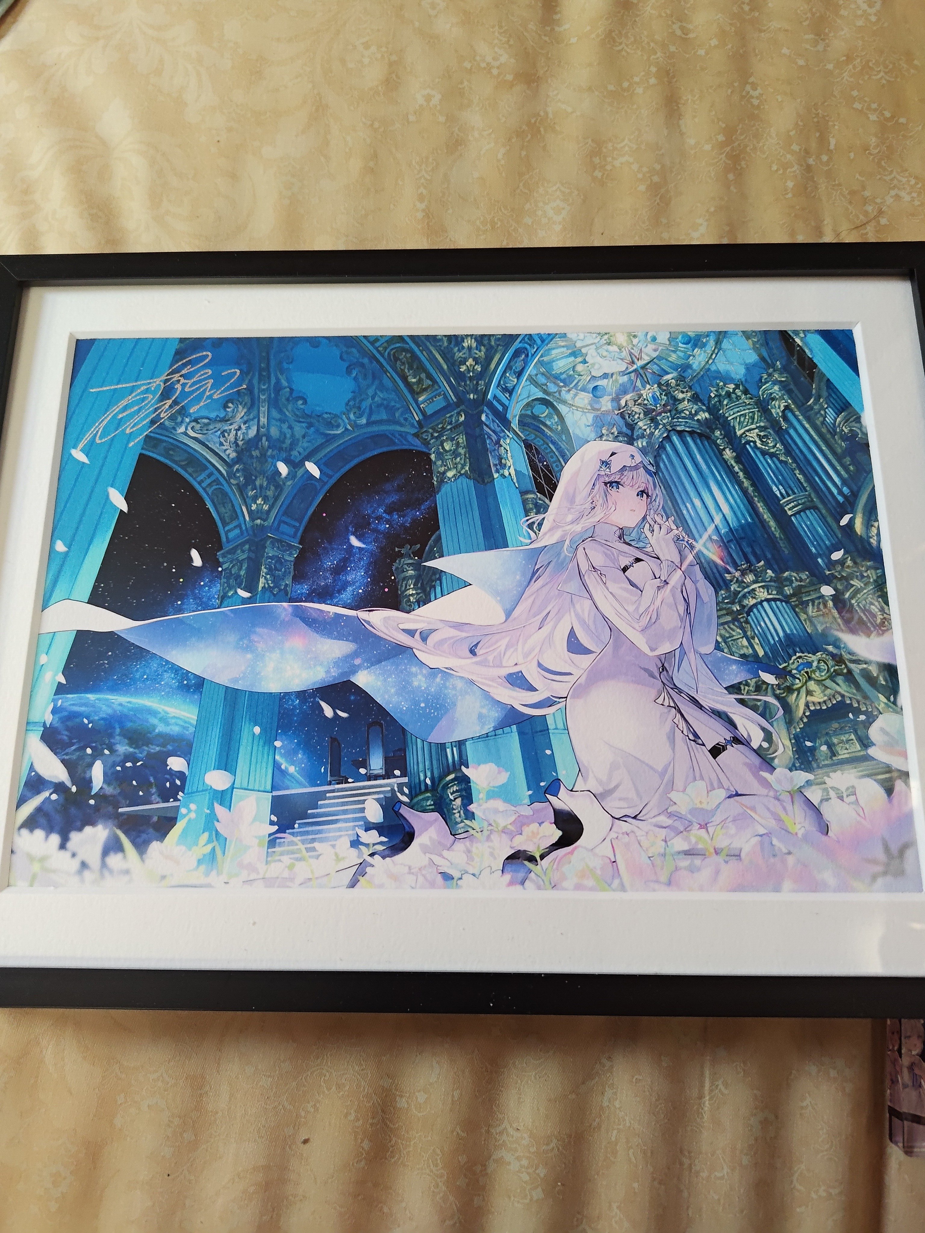 複製原画 光る美少女展2024 色紙 奏鳴の宙 複製原画 光る美少女展2024