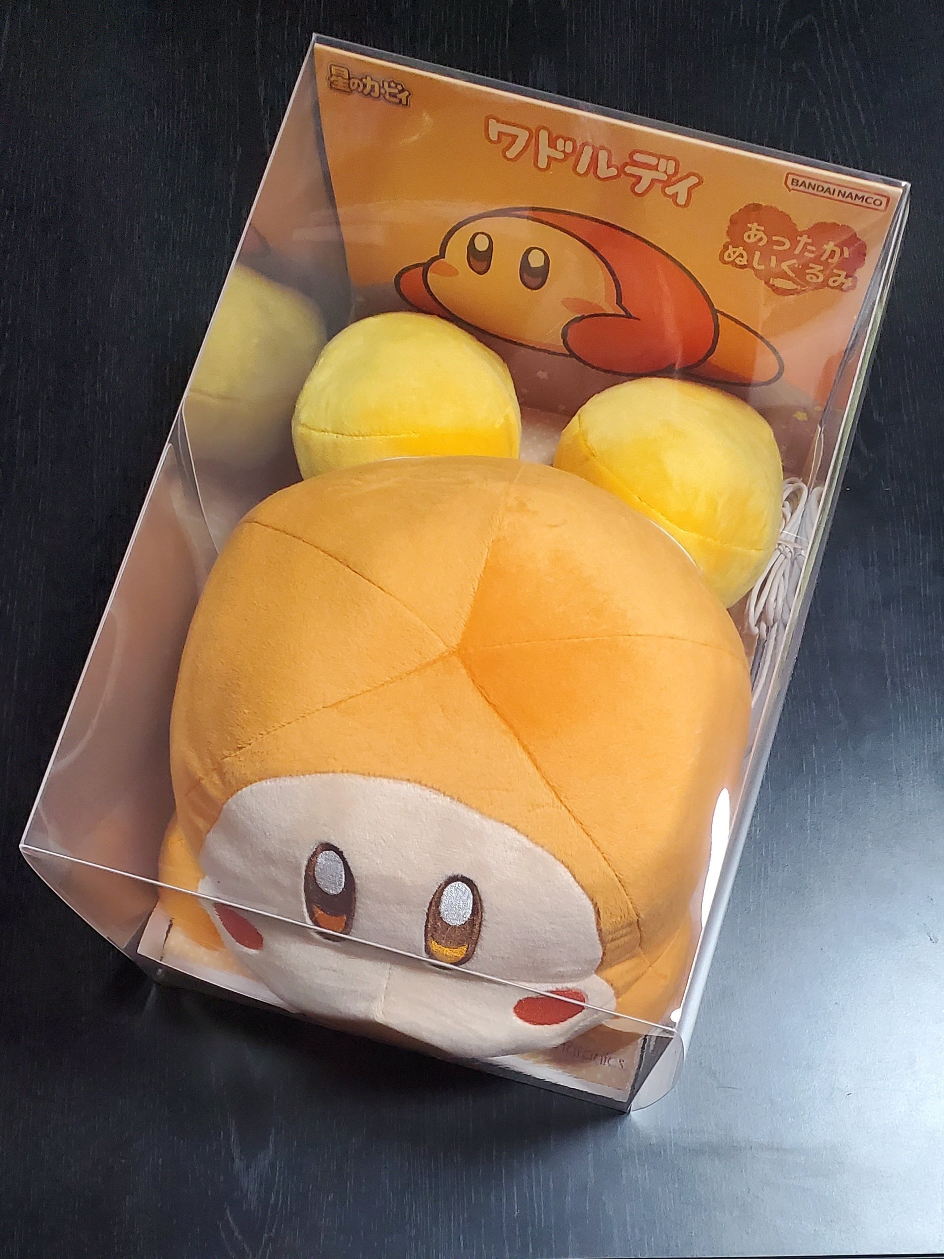 星のカービィ　あったかぬいぐるみカービィ　ワドルディ 星のカービィの人気キャラ「ワドルディ」が ヒーター内蔵の