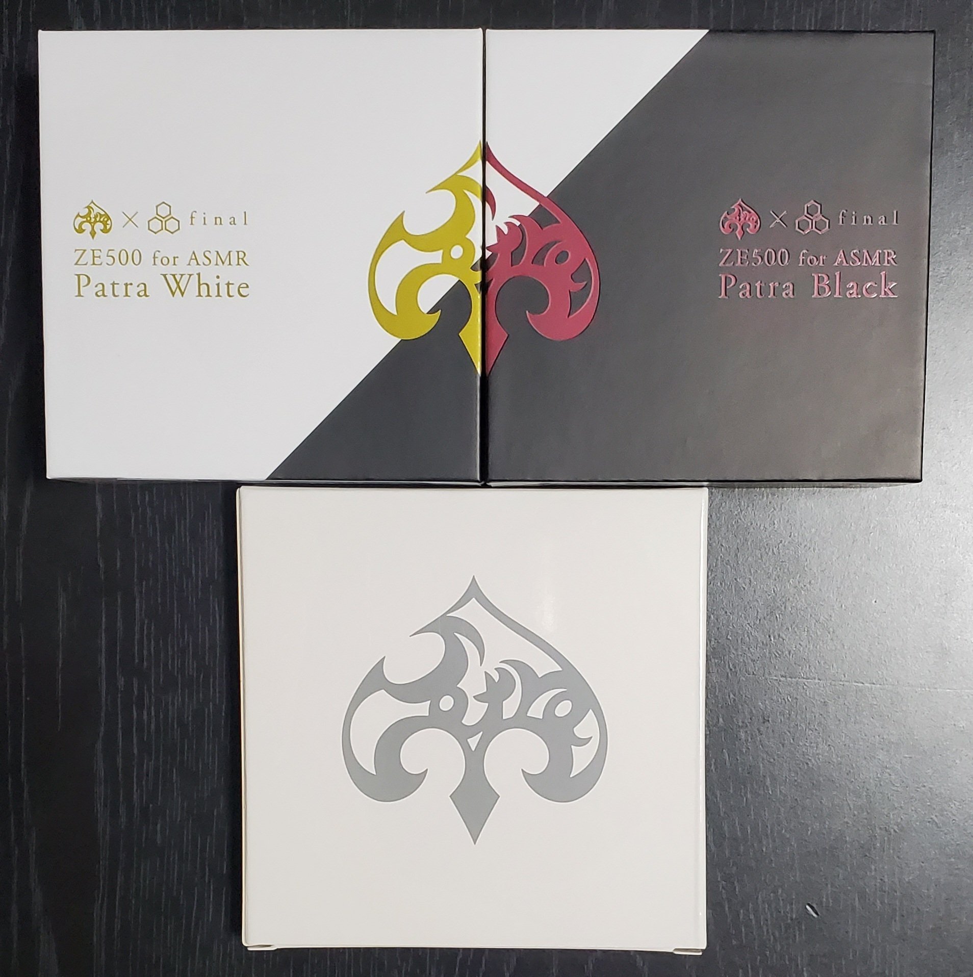 周防パトラ】『ZE500 for ASMR Patra Black/Patra White』購入 周防パトラ】『ZE500 for ASMR Patra Black/Patra White』購入