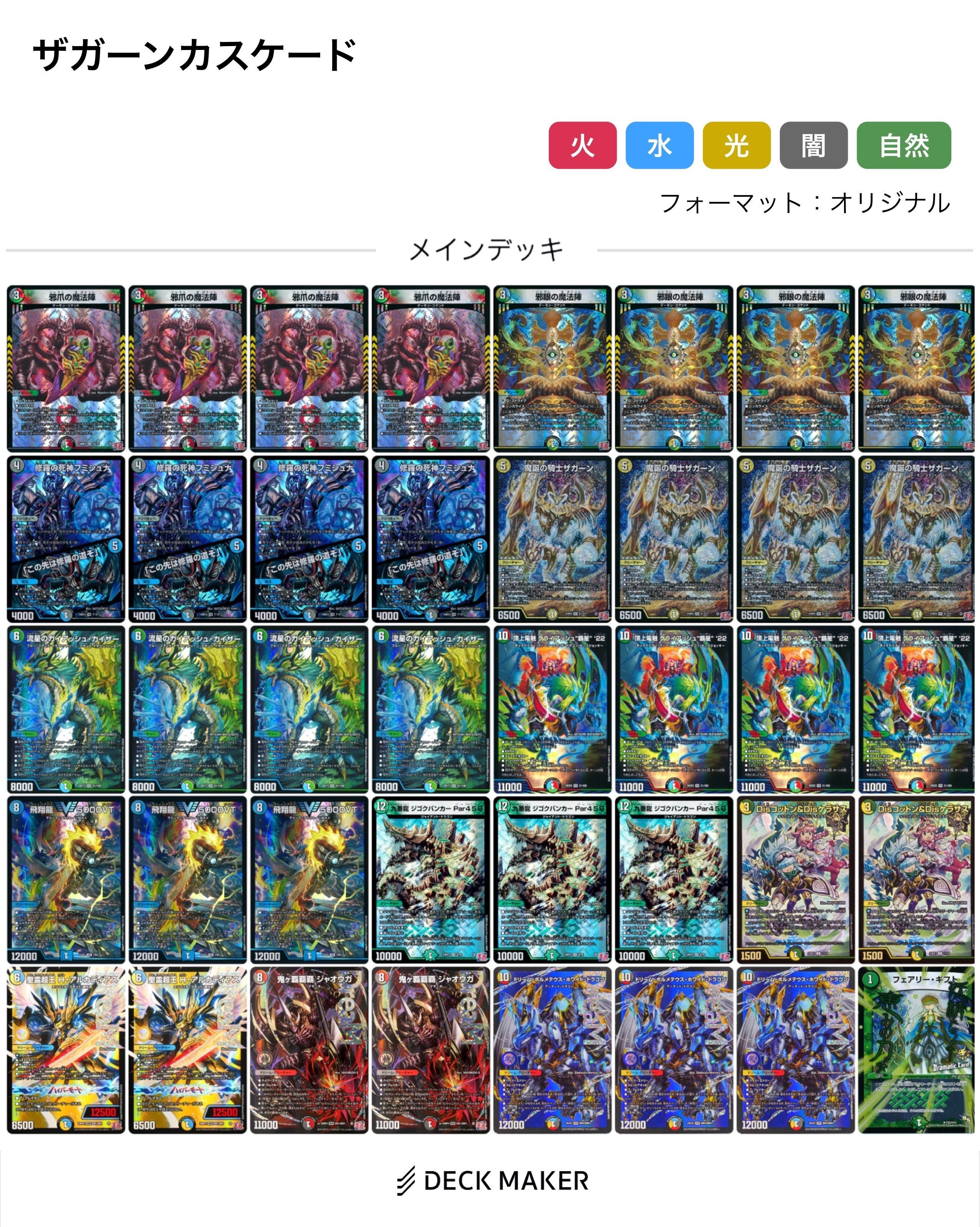 ザガーンカスケード覚書【デュエマ】｜Y.West