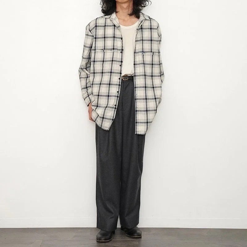 3シーズン使えるフレンチシャツ。【OUTIL ウティ】CHEMISIER SIROD