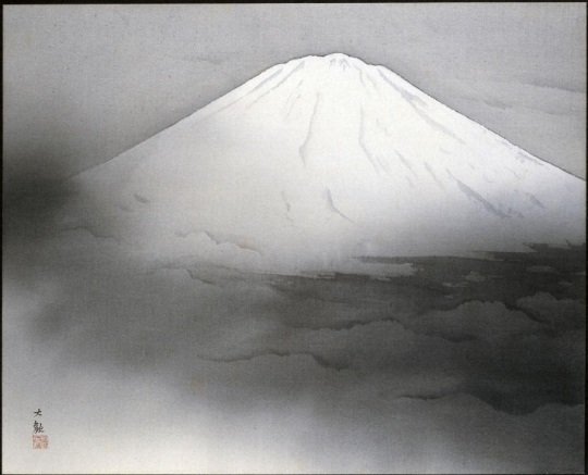 岡田紅陽 富士 モノクロ写真 木製フレーム 富士山 岡田紅陽 富士 モノクロ写真 木製フレーム 富士山