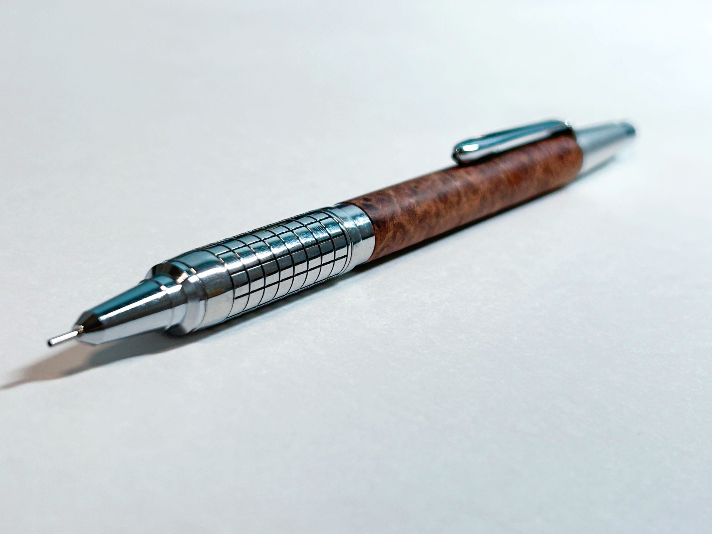 Steef&Co ST draft エスティードラフト 漆杢 新時代の木軸ペン】Steef ST draft 0.5 自分で組み立てる木軸