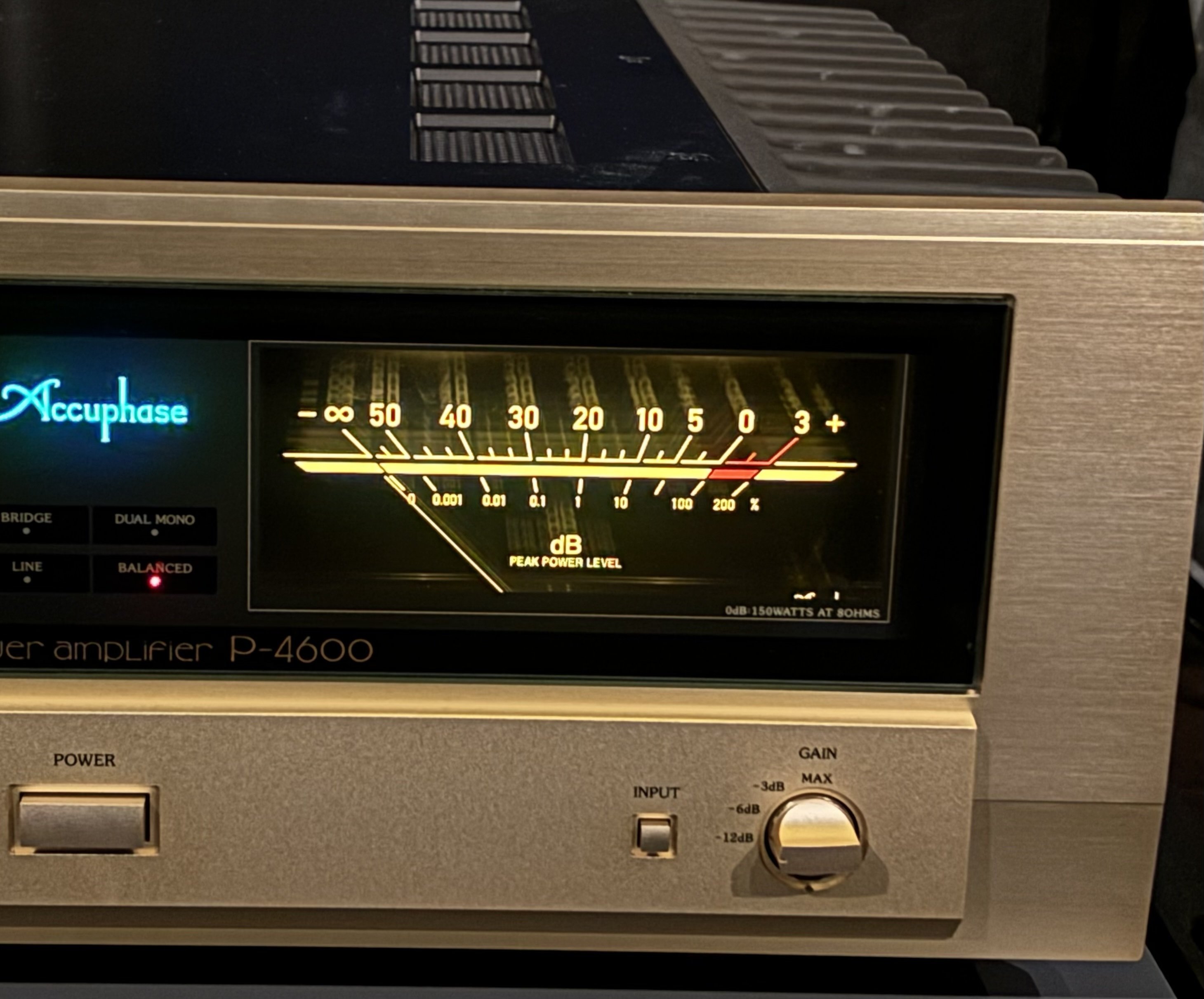 Accuphase、P-4600⑤:ゲインの探究|bergman Accuphase、P-4600⑤:ゲインの探究|bergman