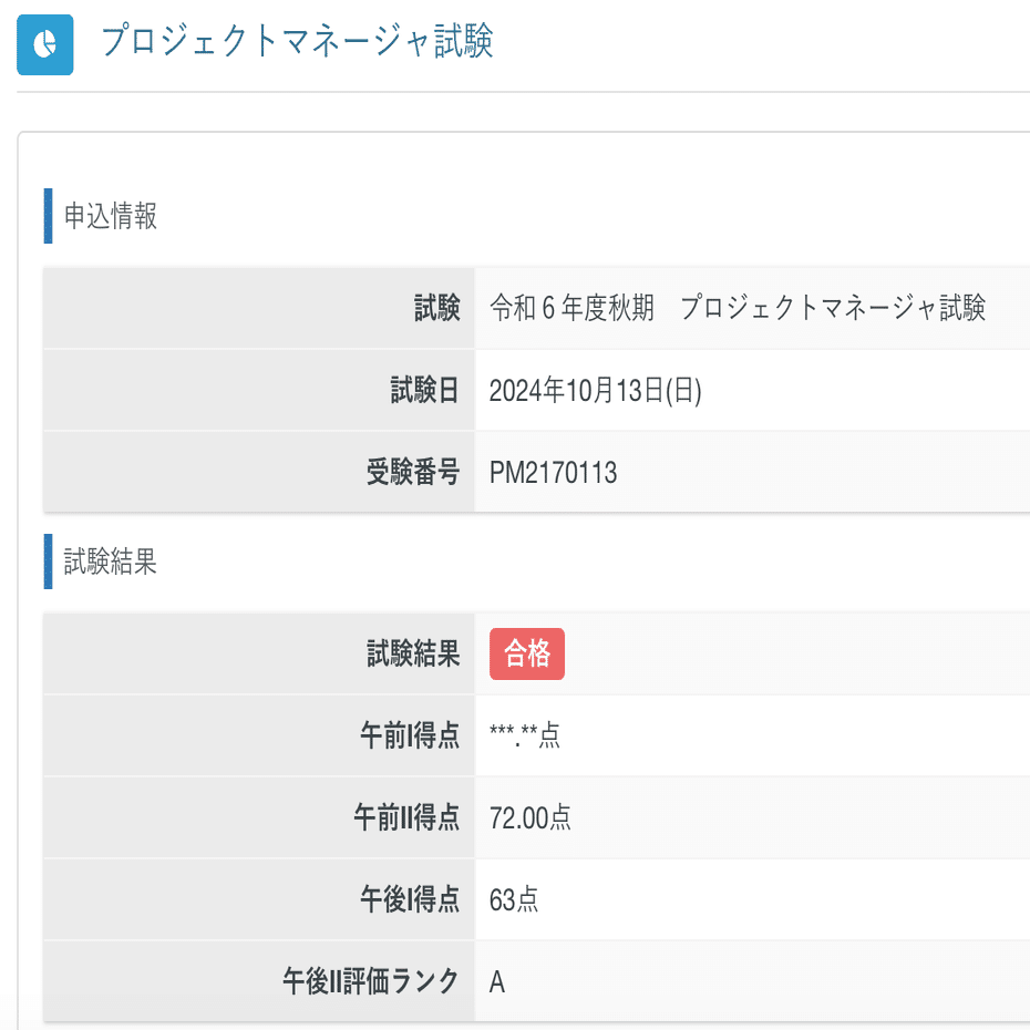 合格体験記】プロジェクトマネージャ試験に独学で1発合格した勉強方法