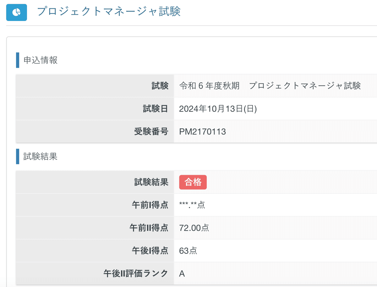 合格体験記】プロジェクトマネージャ試験に独学で1発合格した勉強方法