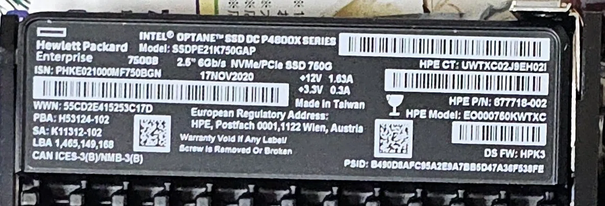 筆者が激安でOptane SSDを手に入れたたった1つの方法（※確実性はない