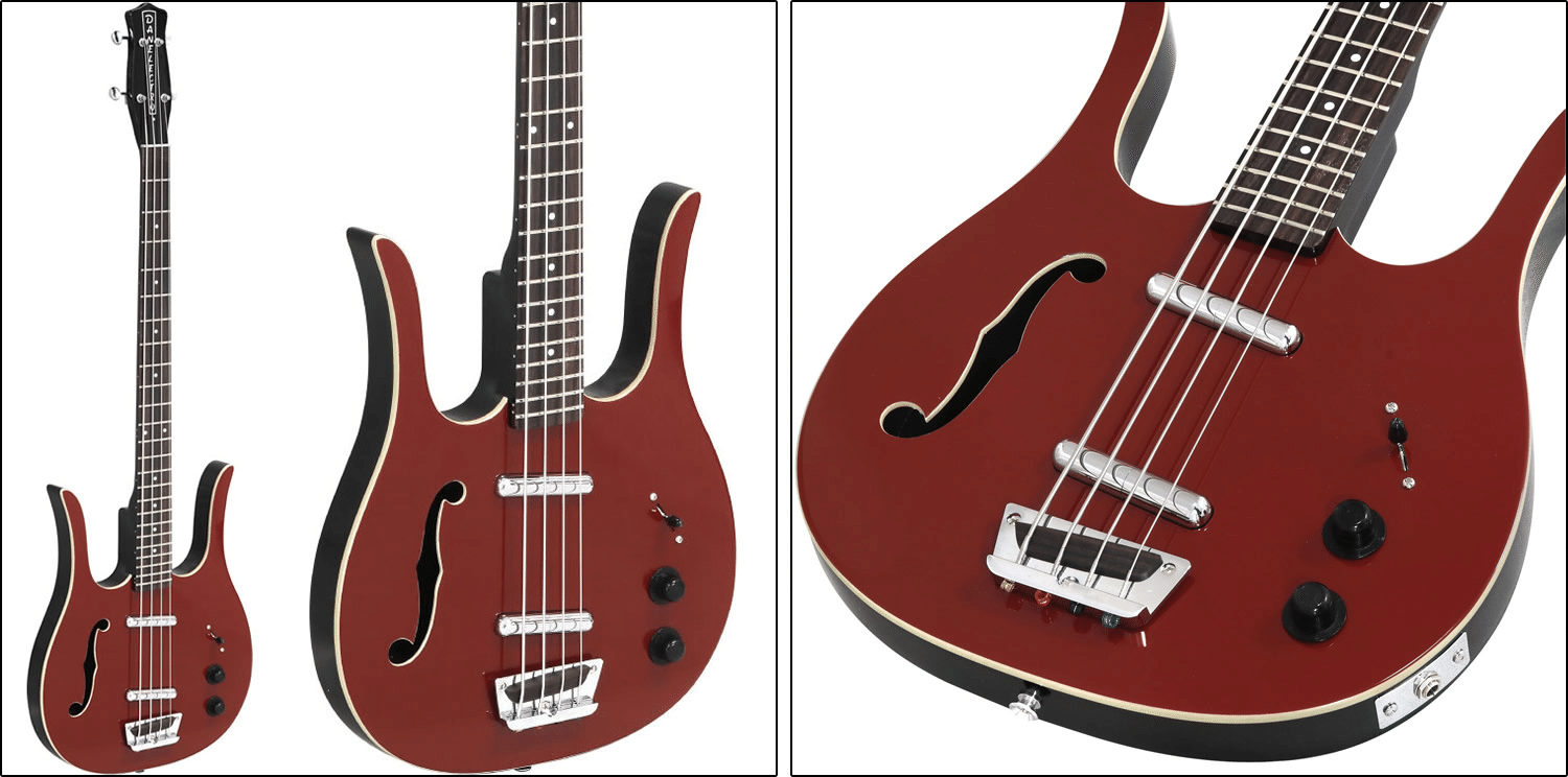 セミホロウ・ロングホーンベース「DANELECTRO RED HOT LONGHORN BASS セミホロウ・ロングホーンベース「DANELECTRO RED HOT LONGHORN BASS