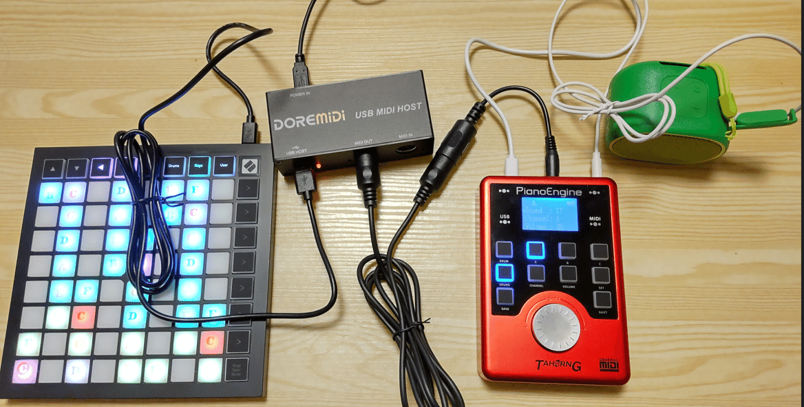 Novation Launchpad MINIをピアノキーボードとして使う＆音源
