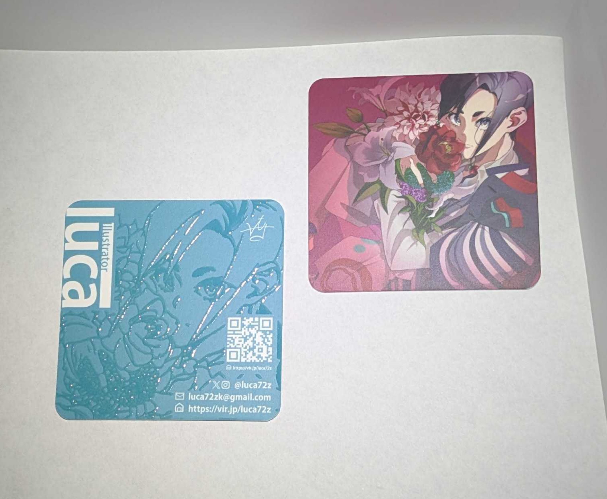 公私こんぽう#9公「名刺をつくる」｜𝙡𝙪𝙘𝙖-illustrator-