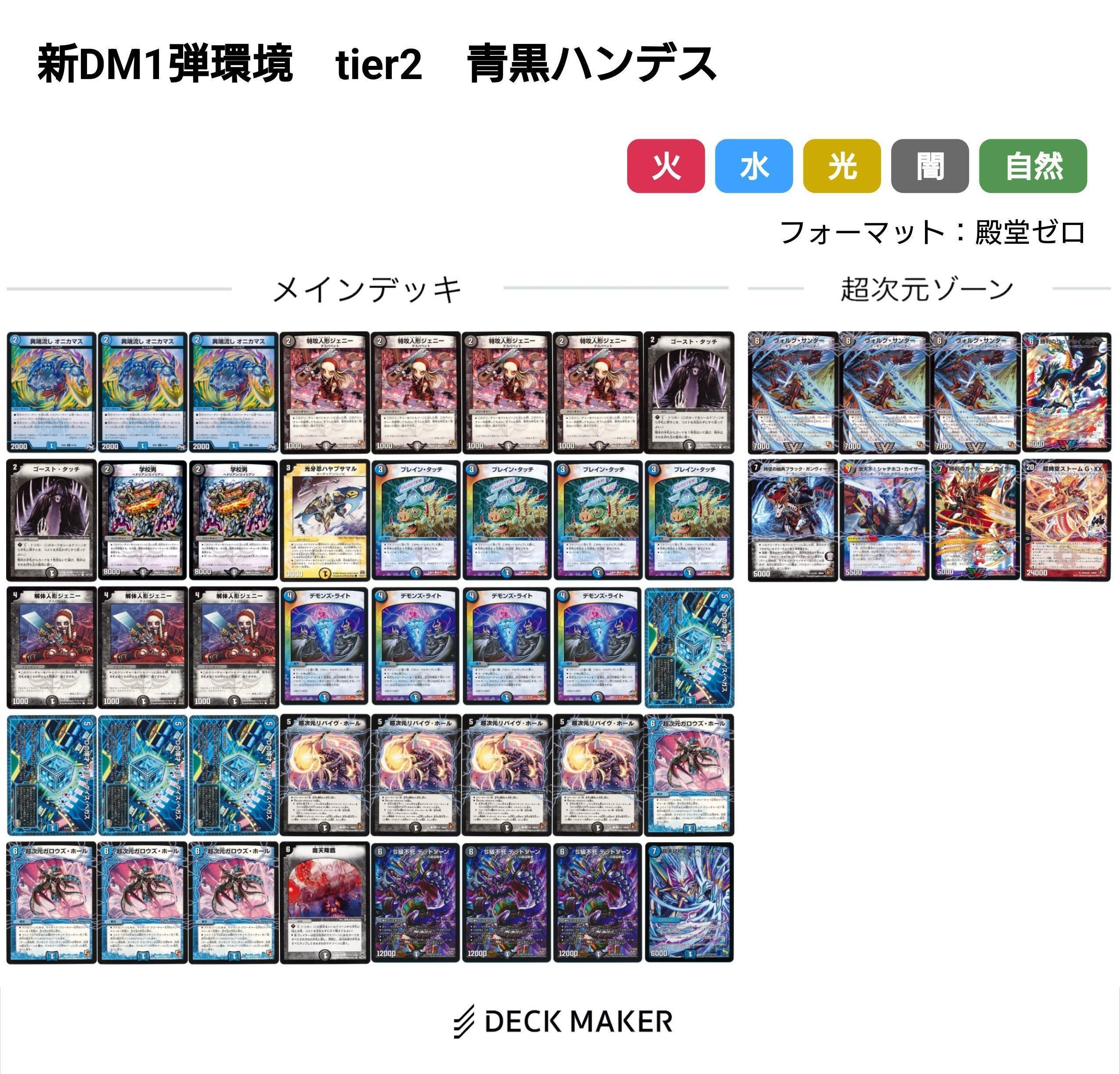 大人気！無色ジョーカーズデッキ 環境デッキ デュエマ D1531 大人気！無色ジョーカーズデッキ 環境デッキ デュエマ D1531