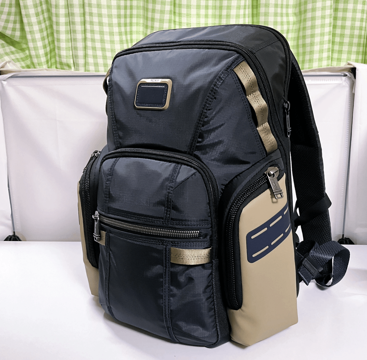 TUMI「ナヴィゲーション」バックパック ブラック TUMI】 「ナヴィゲーション」バックパックを3ヶ月程使用した感想