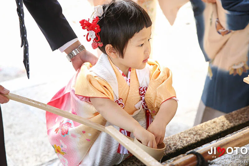 松尾大社で七五三の出張撮影