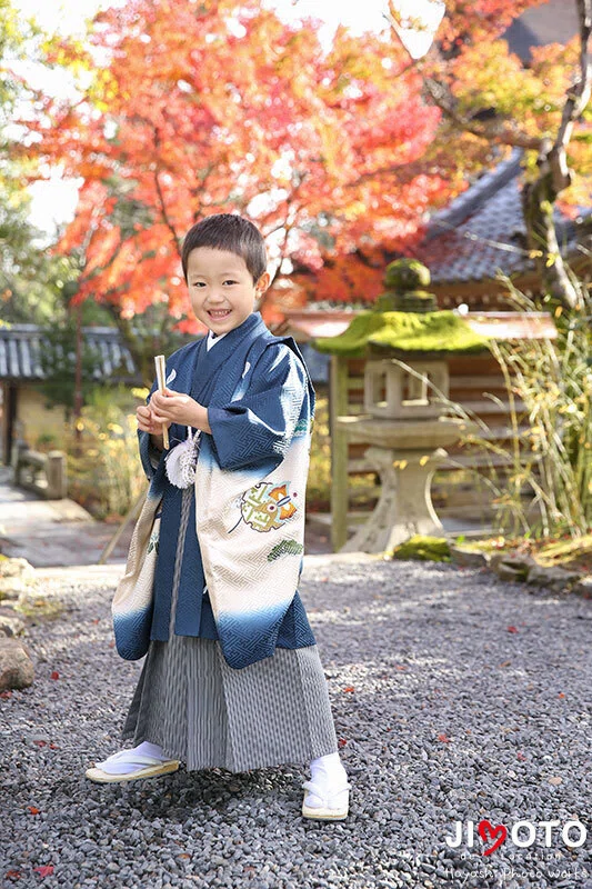 松尾大社で七五三の出張撮影