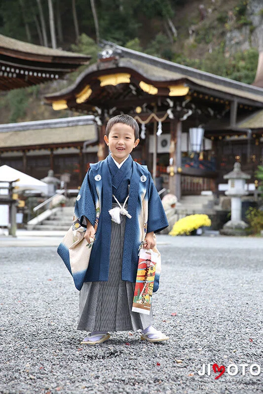 松尾大社で七五三の出張撮影