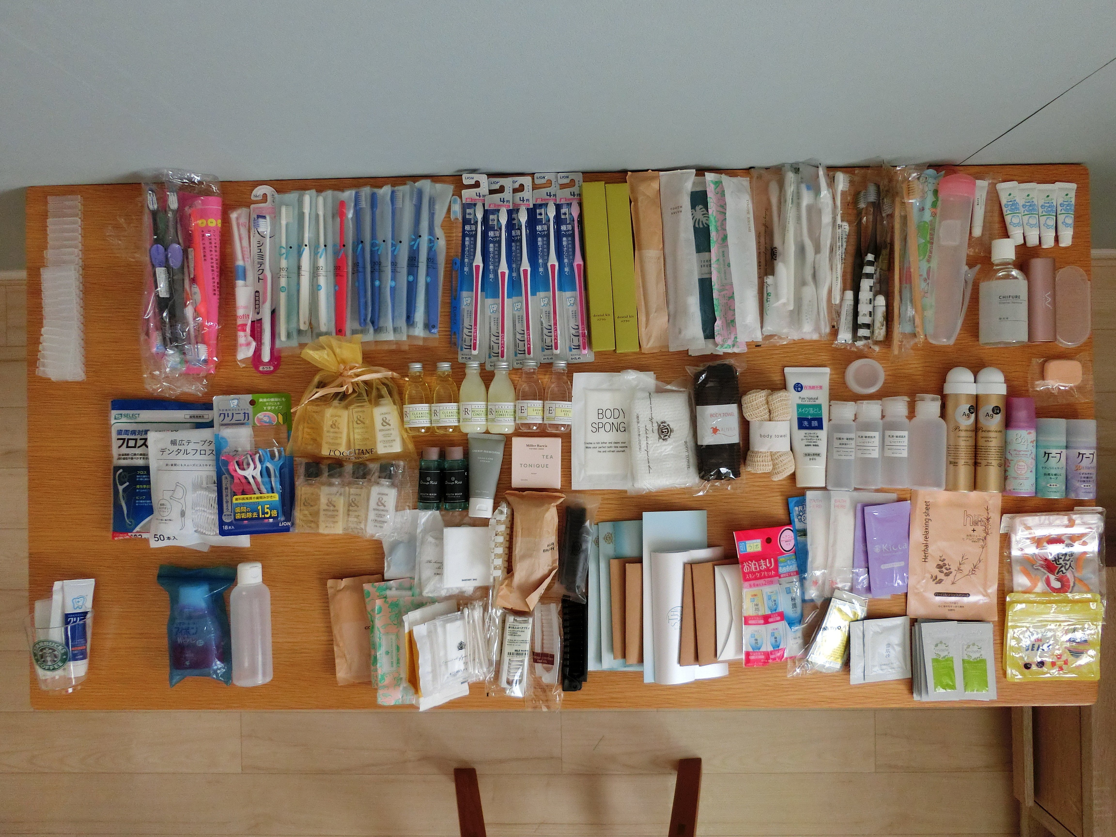 アメニティの断捨離｜くら