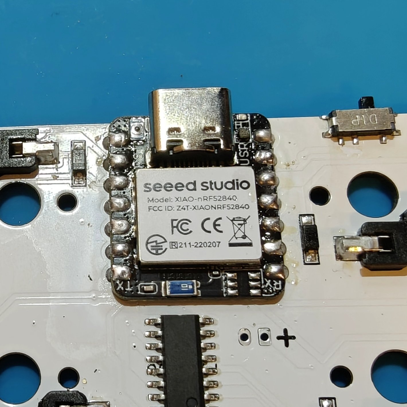 せきごん氏設計 撓む 自作キーボード SISO59 基盤 電池セット