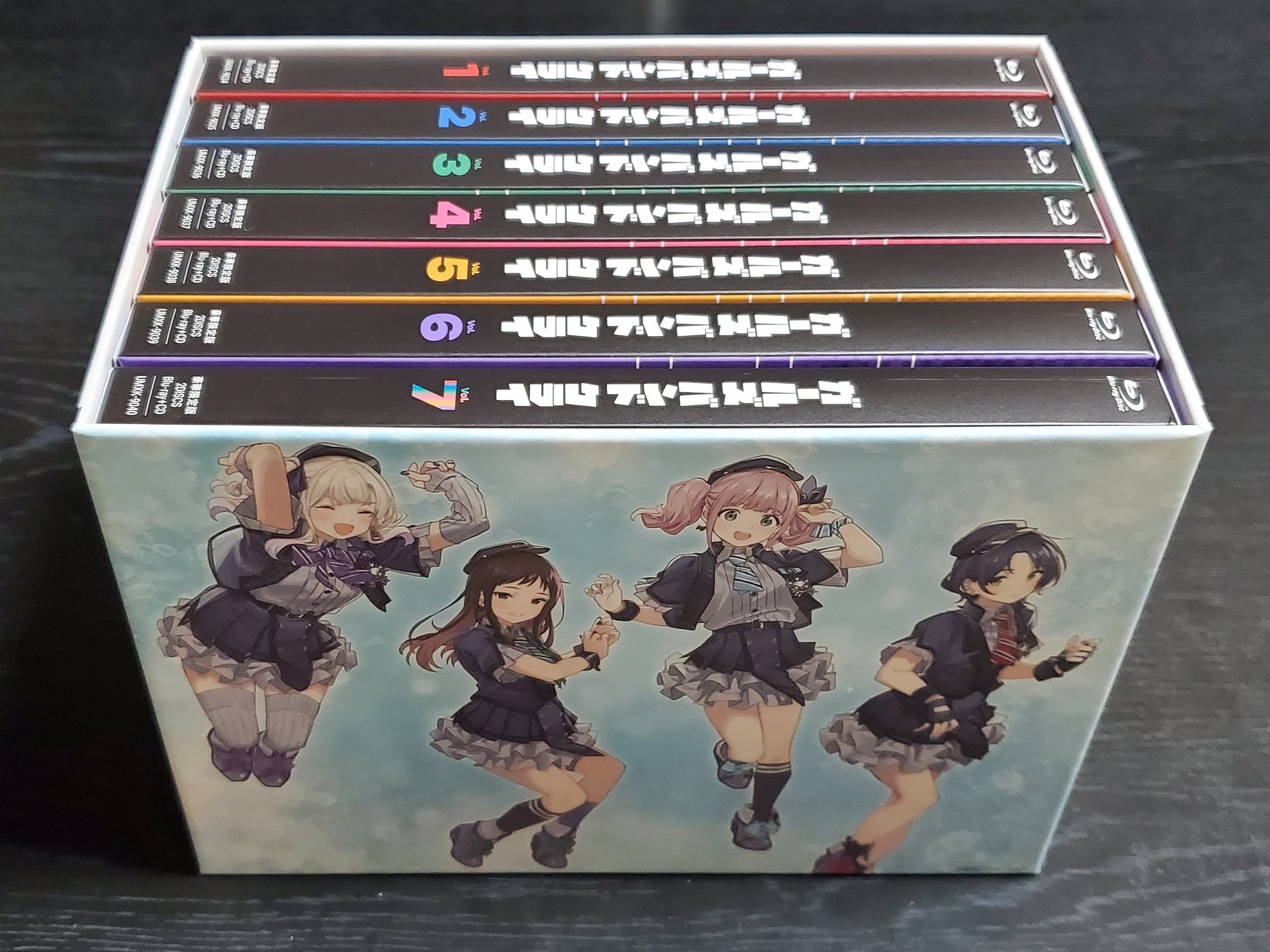 ガールズバンドクライ】Blu-ray全巻購入特典到着!全巻収納BOXと ガールズバンドクライ】Blu-ray全巻購入特典到着!全巻収納BOXと