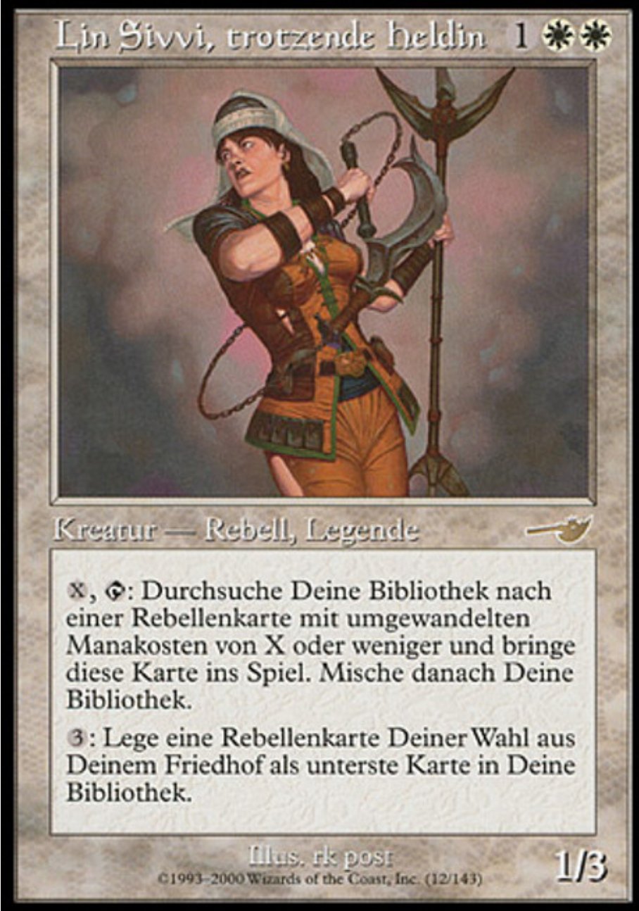 統率者戦/EDH】《果敢な勇士リン・シヴィー》【100枚解説】|ゐ 統率者戦/EDH】《果敢な勇士リン・シヴィー》【100枚解説】|ゐ