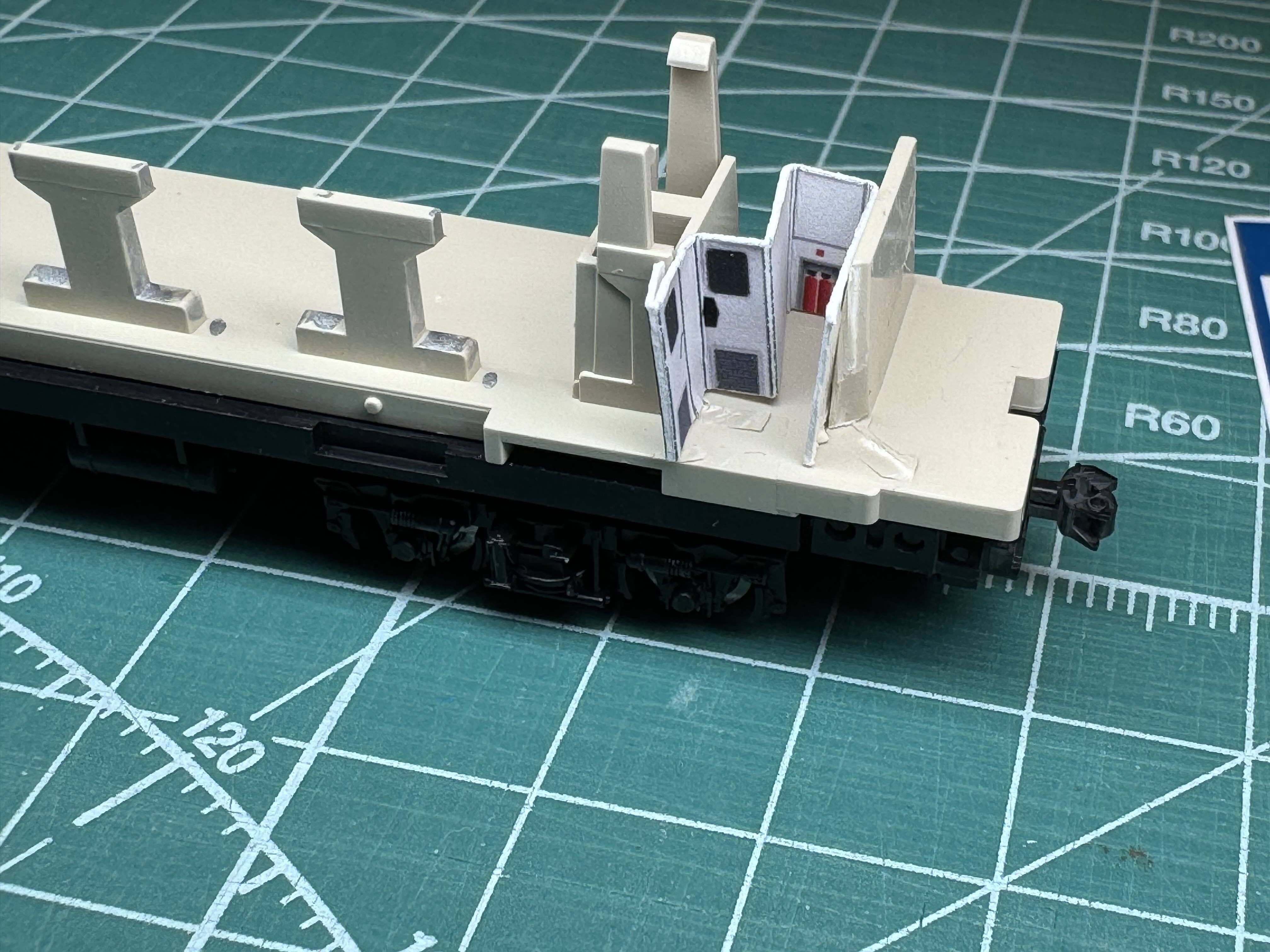 B寝台のプレート 3047/3048/3049 開放B寝台車「オハネ25-100(九)」内装クラフト