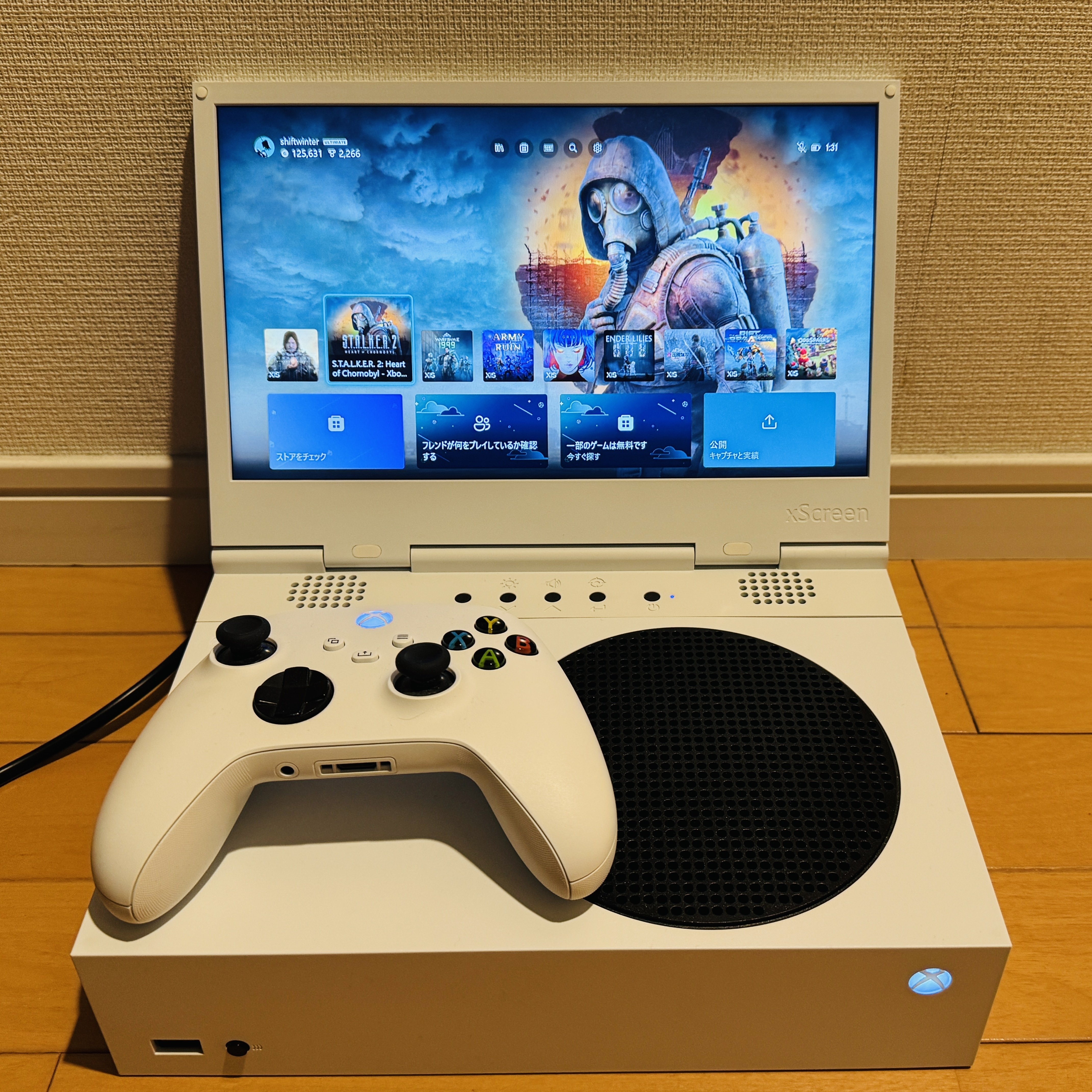 XBOX Series Sを携帯機化して3か月ほど経ったので使用感を述べる XBOX Series Sを携帯機化して3か月ほど経ったので使用感を述べる