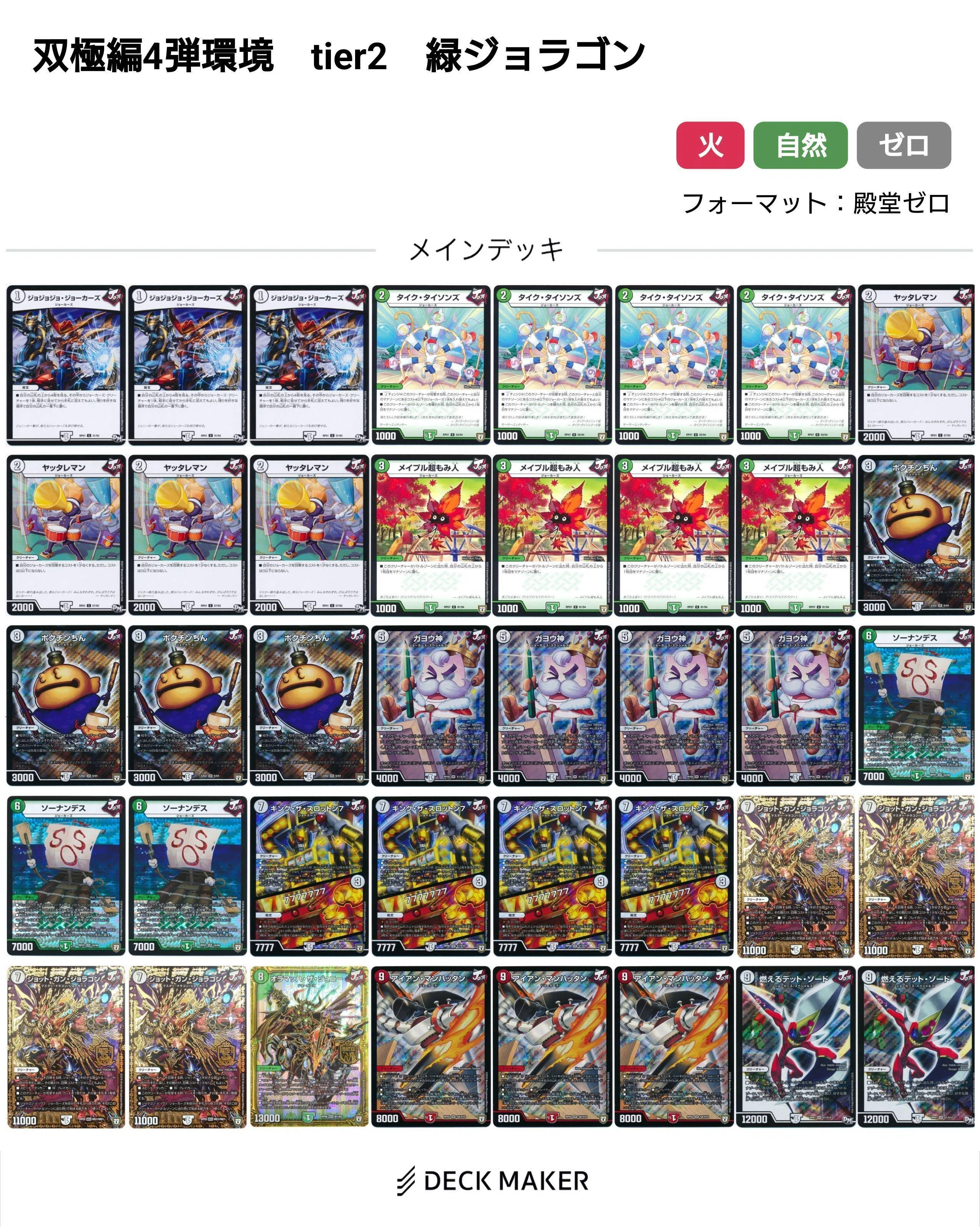 双極編環境デッキまとめ【デュエマ歴代環境⑰】｜れもん