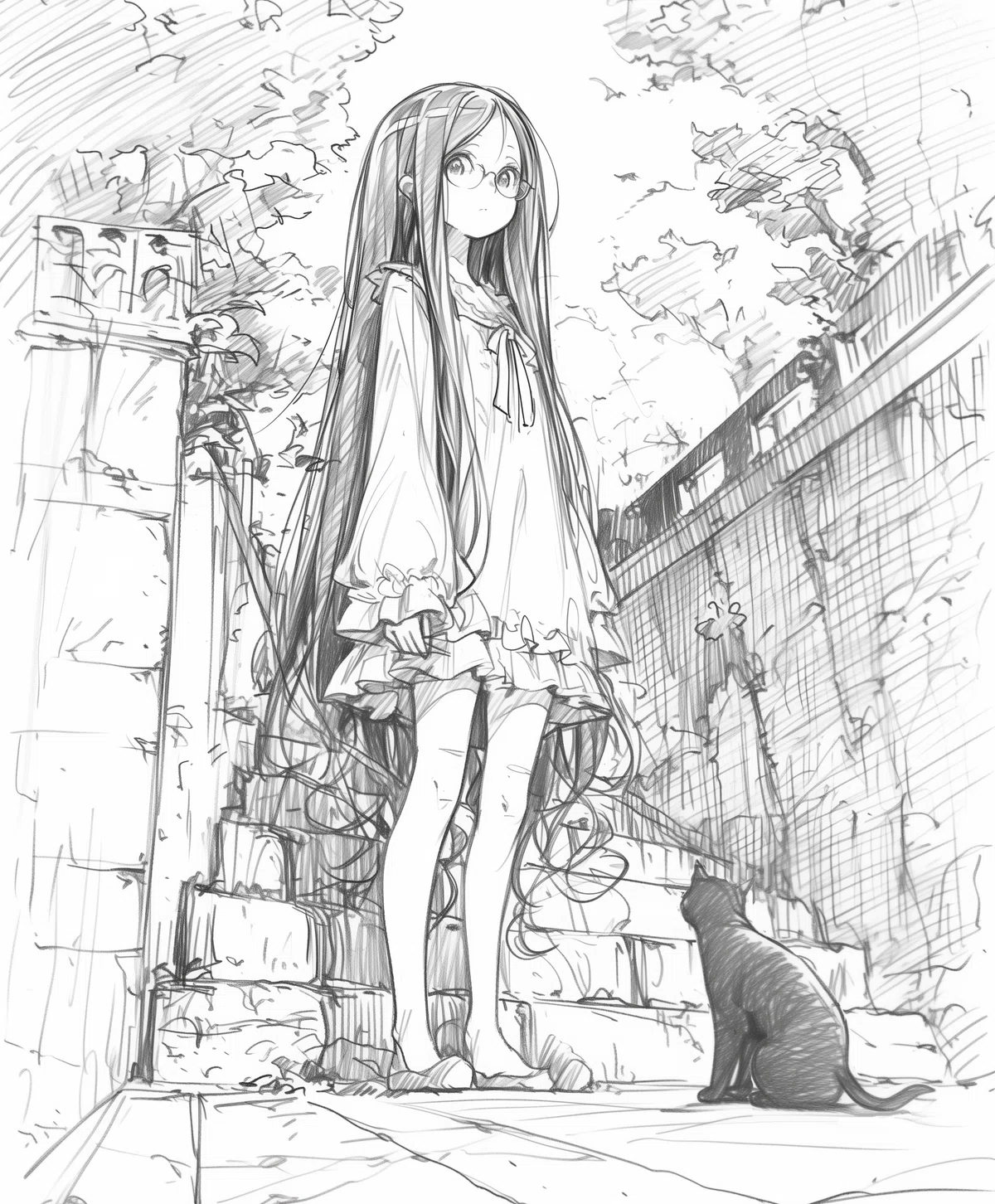 MY BEST】大総括！2024年のAIイラスト・セルフPick-UP【100枚】｜黒猫さん