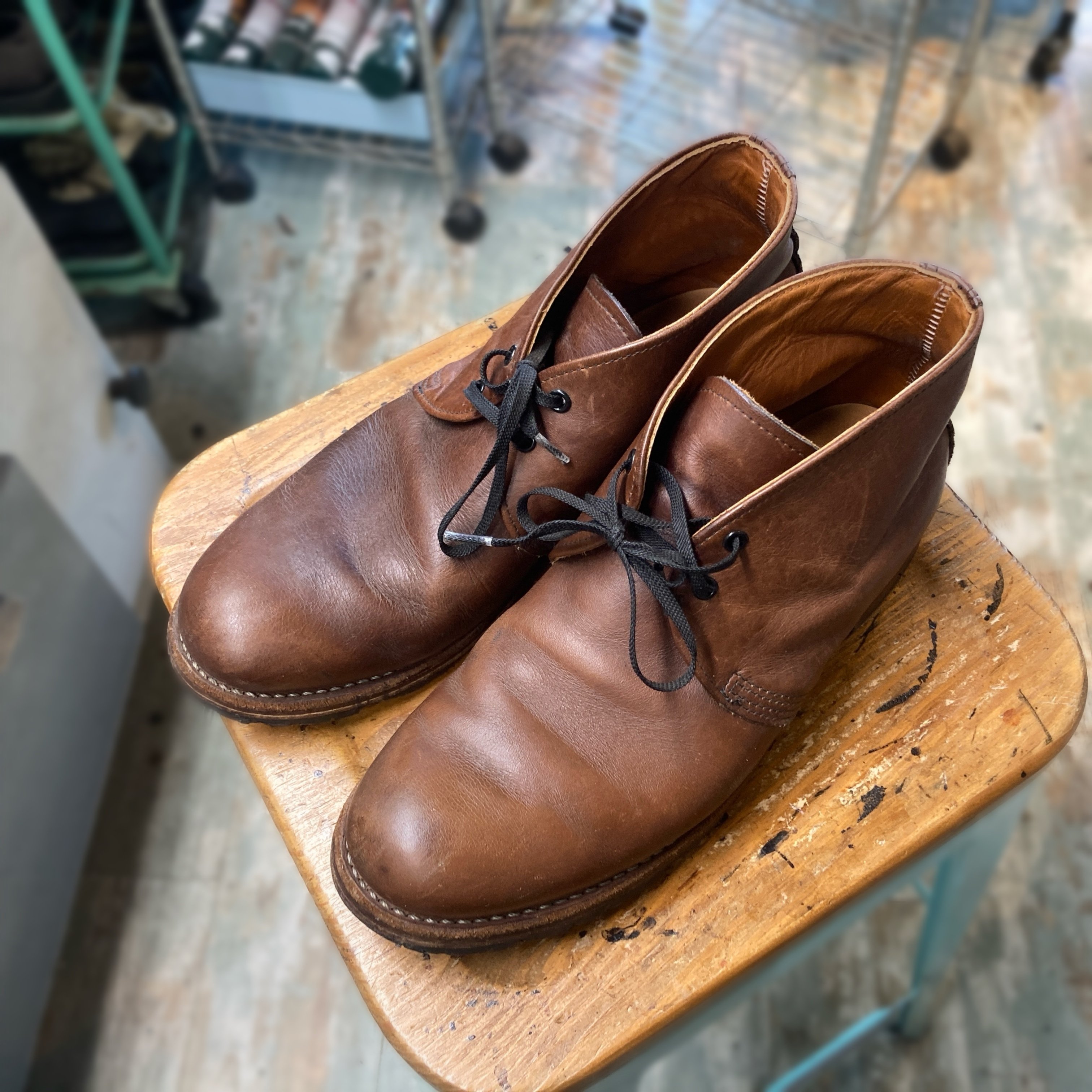 Resole/ソールカスタム】Red Wing#9017 Beckman Chukka｜CREA Repair & Handcrafts/roca