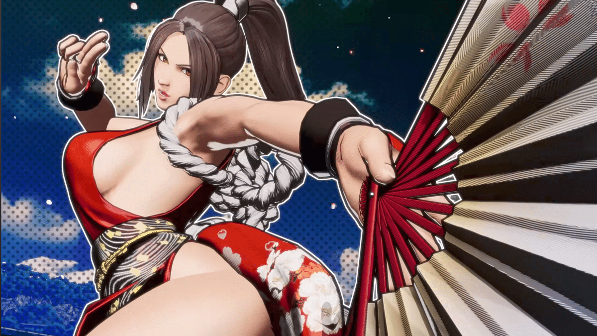 【スト6】不知火舞 デスクマット SNK KOF 餓狼伝説 餓狼伝説CotW 不知火舞 スト6とは違う花蝶扇 花嵐が強すぎる