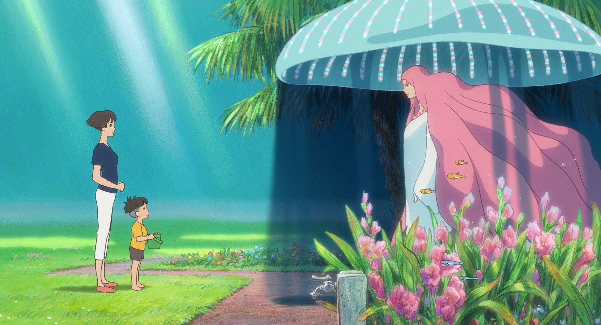 崖の上のポニョ ブックマーカー グランマンマーレ 船 ジブリ Ghibli 崖の上のポニョ】海の女神・グランマンマーレの設定【正体は