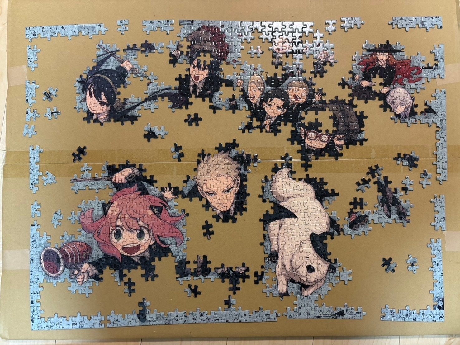 SPY×FAMILY 展 モザイク アート パズル 1000ピース 完成品