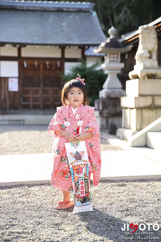滋賀県竜王町の苗村神社で出張撮影