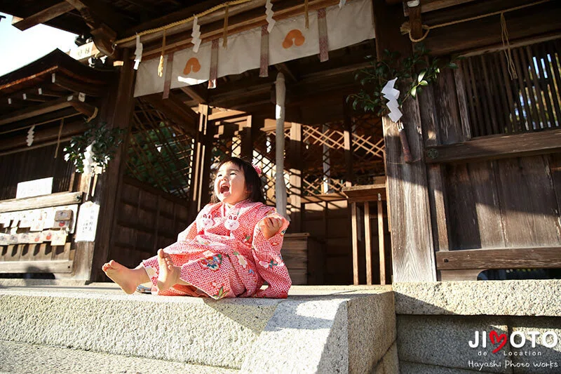 滋賀県竜王町の苗村神社で出張撮影