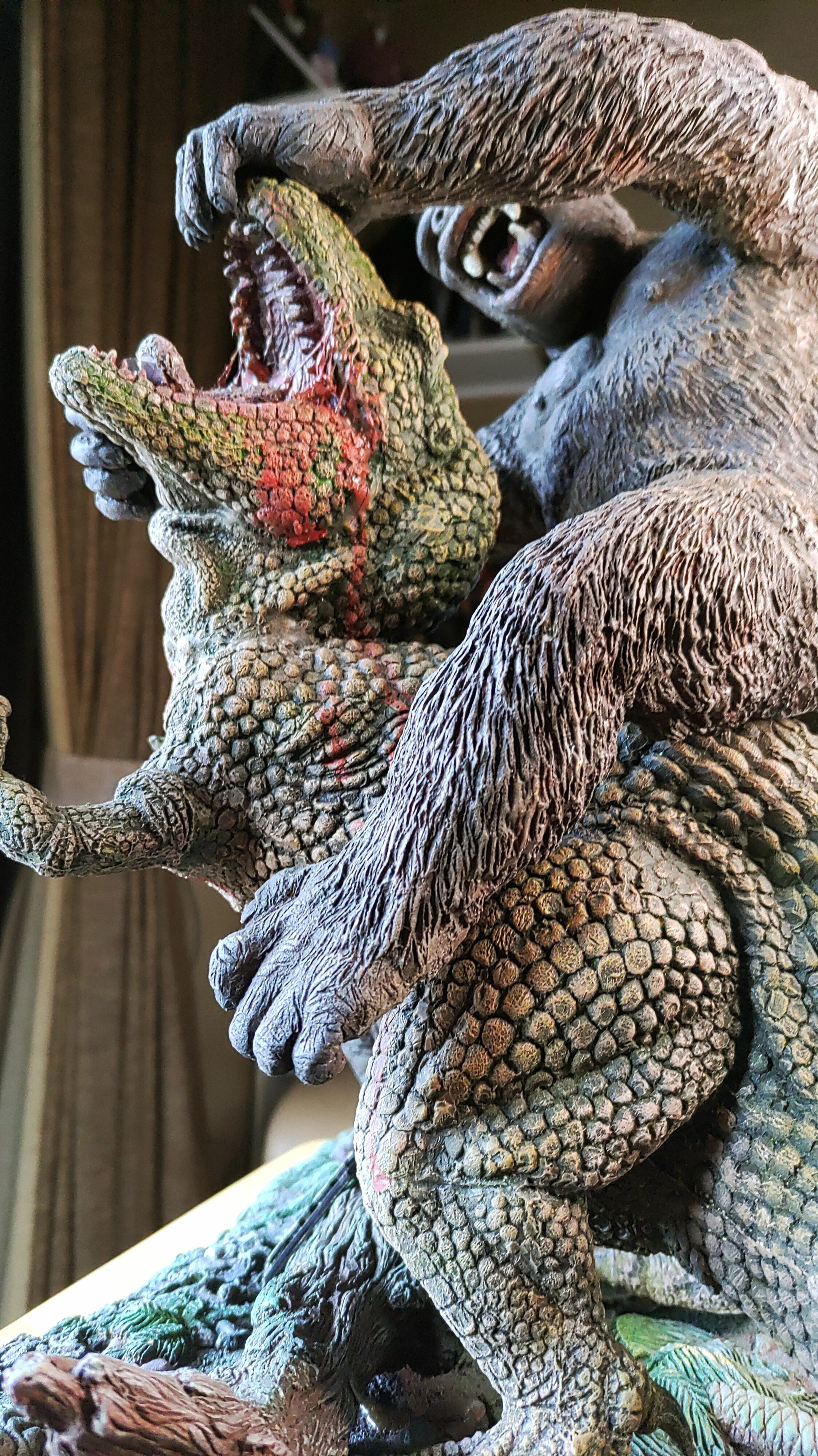 キングコング vs T-REX』 ガレージキット RESIN FROM THE GRAVE