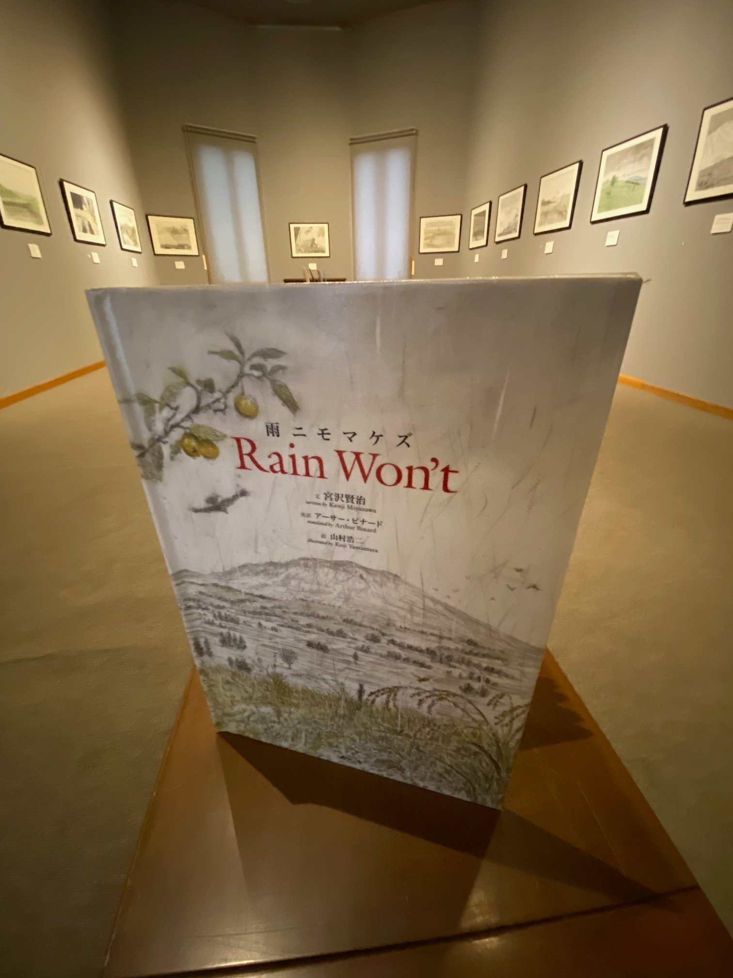 画家・絵本作家の声】絵本『雨ニモマケズ Rain Won't』『やまなし