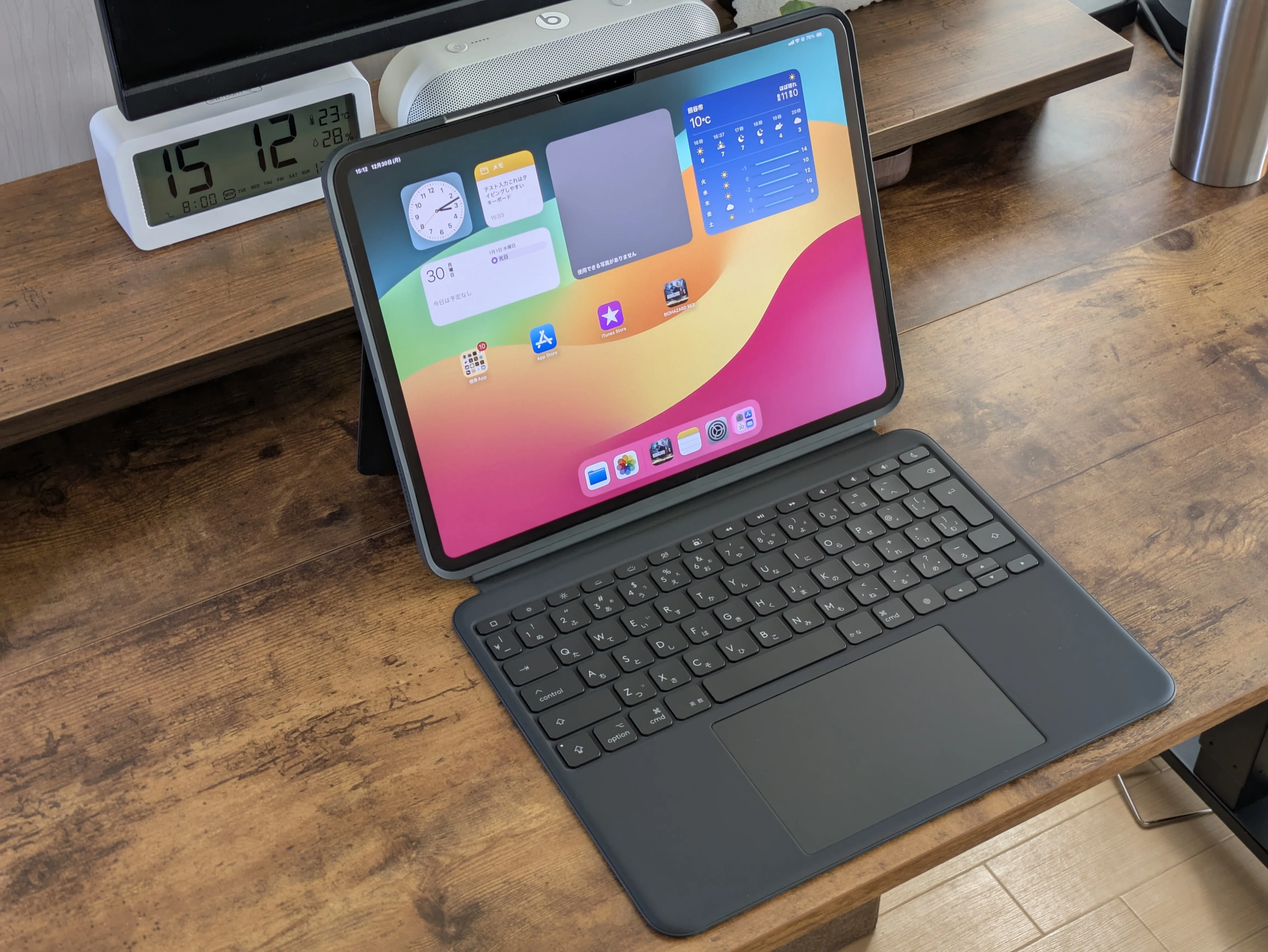 未使用品‼️定価約20000円❗️10.5インチ対応COMBO TOUCH ガジェットレビュー】ロジクール信者はコレ!? │ M4 iPad Pro用