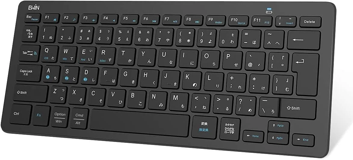 Trying out a Chinese-made Bluetooth keyboard [Ewin]｜U.K.（左中右亭ガイヤ）