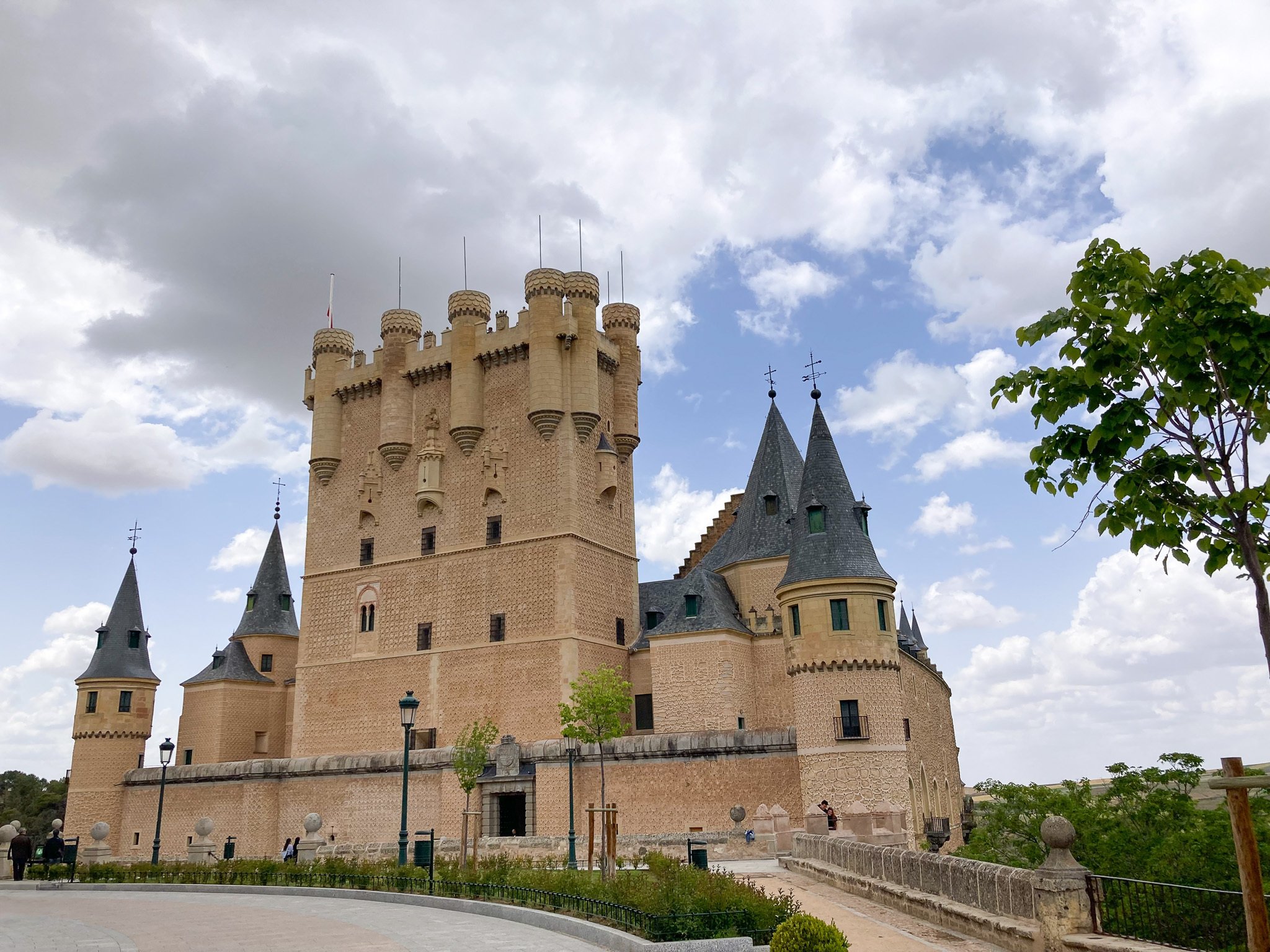 未展示品☆ダンバリーミント/スペイン セゴビア アルカサル城